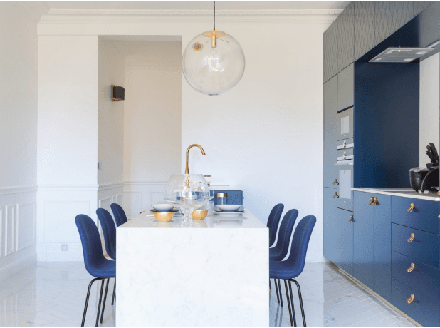 Rénovation complète : Projet Blue — Paris 18e